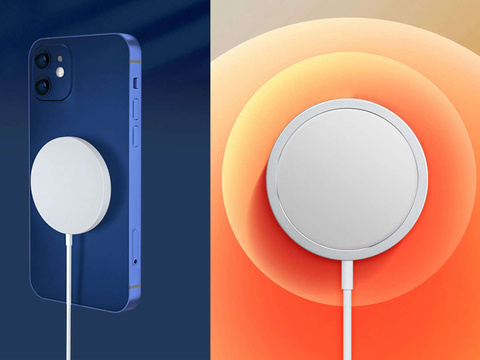 Індукційний зарядний пристрій Alogy для бездротової мережі MagSafe 20W для iPhone 12/13 / PRO / MAX / MINI