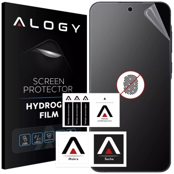 „MATNÁ“ fólia pre Samsung Galaxy A55 5G Hydrogel Alogy Displej HydroSkin Matte Pro™ pre puzdro „BEZ odtlačkov prstov“