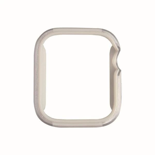 UNIQ etui Valencia Apple Watch Series 4/5/6/SE 40 mm. srebrny/titanové stříbro