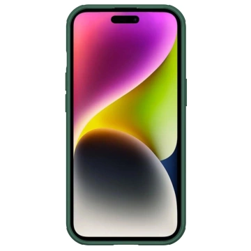 Магнітний чохол Nillkin CamShield Pro для iPhone 15 Plus із захистом камери - зелений