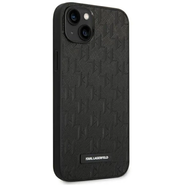 Etui Karl Lagerfeld KLHCP14MSAKLHPK do iPhone 14 Plus 6,7" hardcase Saffiano Mono Metal Logo
