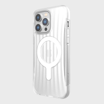 Puzdro Raptic Clutch Built Case na iPhone 14 Pro Max s priehľadným zadným krytom MagSafe