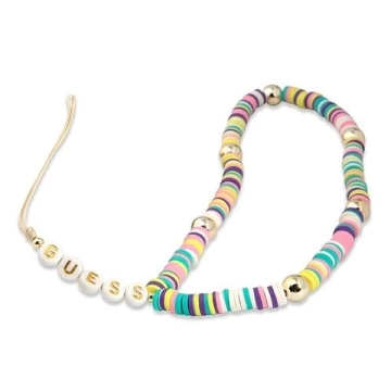 Кулон Guess GUSTPEAM Phone Strap різнокольоровий Heishi Beads