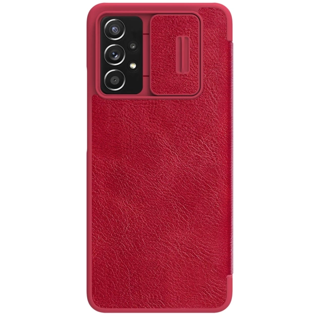 Nillkin Qin Lederholster für Samsung Galaxy A73 rot