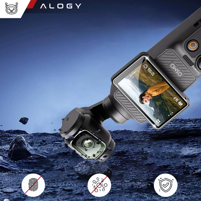 Загартоване скло для DJI Osmo Pocket 3 для екрану камери Alogy Screen Protector PRO