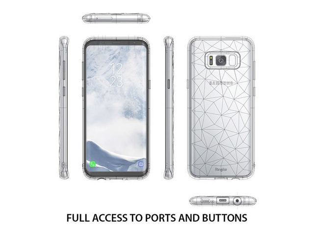 Etui Ringke Air Prism Samsung Galaxy S8 Plus Rauchschwarz