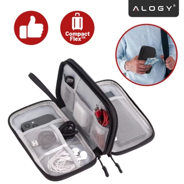 Ochranné puzdro na notebook, MacBook Air Pro 13,3" Alogy Hard Foam Bag pre 13-14" notebooky čierne