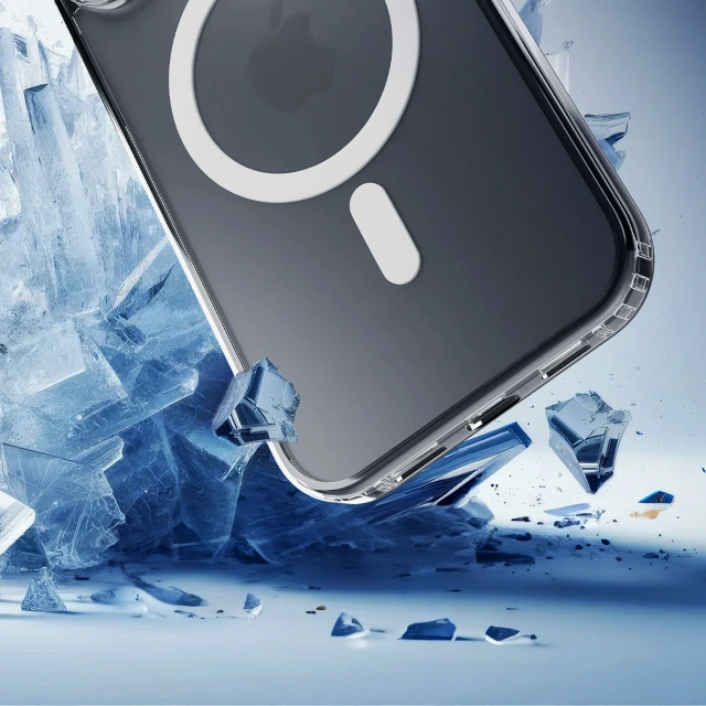 Etui für Apple iPhone 16 Pro Max 3mk Frosty MagCase Weiß