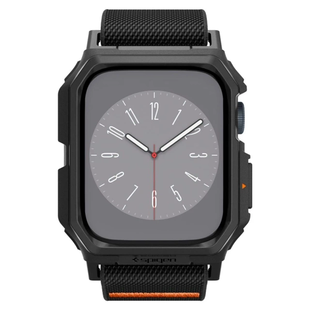 Pasek Spigen Lite Fit PRO do Apple Watch 4 / 5 / 6 / 7 / 8 / 9 / SE (44 / 45 MM) Matte Black