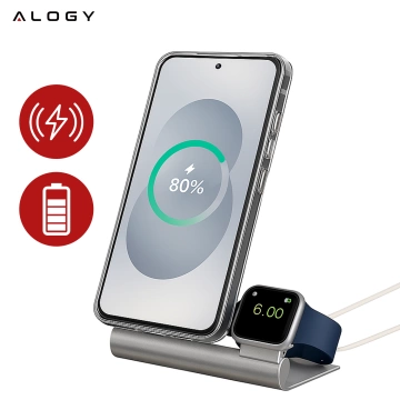 Hülle für Apple iPhone 16 Pro Max Alogy Anti-Shock Hybrid Case für MagSafe Transparent