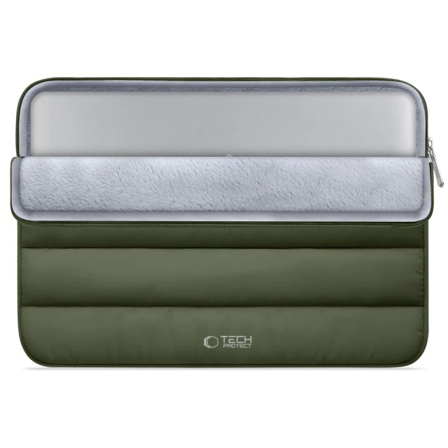 Etui Ochronne Tech-Protect Fluffy do Laptopa 15–16" Army Green
