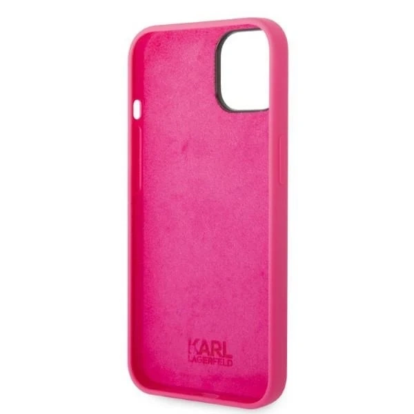 Чохол Etui Karl Lagerfeld KLHCP14MSRSGRCF для Apple iPhone 14 Plus 6,7" Hardcase Silicone RSG