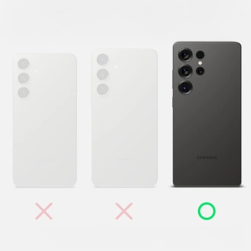 Kryt na Samsung Galaxy S25 Ultra s magnetickým krúžkom Fusion X Magnetic MagSafe, čierny