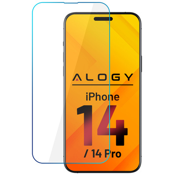 Захист екрану загартоване скло 9H Alogy для Apple iPhone 14/14 Pro