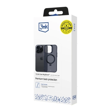 Чохол для Apple iPhone 13 Pro Max - 3mk Smoke Case Mag