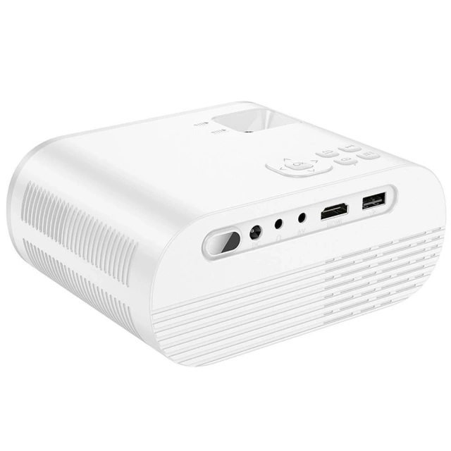 Проектор HOCO HD Ready DT1 білий, Wi-Fi, Bluetooth, 720P, до 200 дюймів