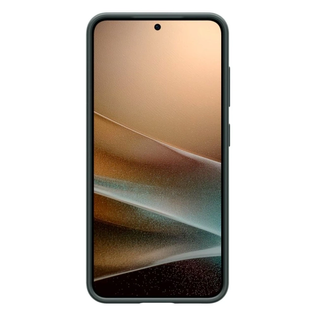 Samsung Galaxy S25 Abyss Green Spigen Thin Fit Mag MagSafe Hülle