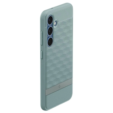 Samsung Galaxy S25 Sage Green Spigen Parallax Mag MagSafe Case