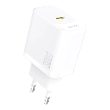 Dudao Weißes A27P USB-C GaN 30W Wandladegerät | Kompakt und effizient