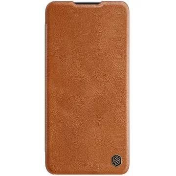 Nillkin Qin Lederholster für Samsung Galaxy A73 braun