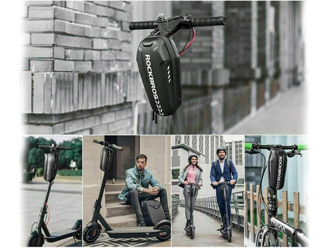 Waterproof Case Scooter Pannier Frame Holder RockBros B62 Black
