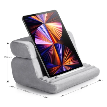 Stojan na tablet UGREEN velur přeložený šedý (60646 LP473)
