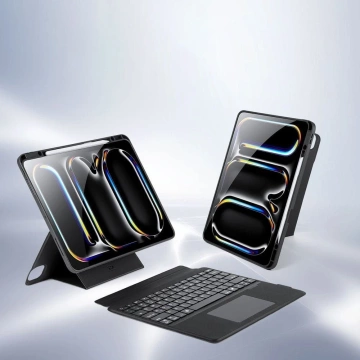 Захисний чохол з Bluetooth-клавіатурою для iPad Pro 13 (2024) DUX DUCIS DK Чорний
