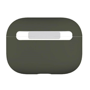 Protective case for UNIQ earphones case Lino for Apple AirPods Pro Silicone grey/grey moss