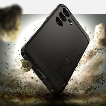 Etui Spigen Tough Armor für Samsung Galaxy S24 Schwarz