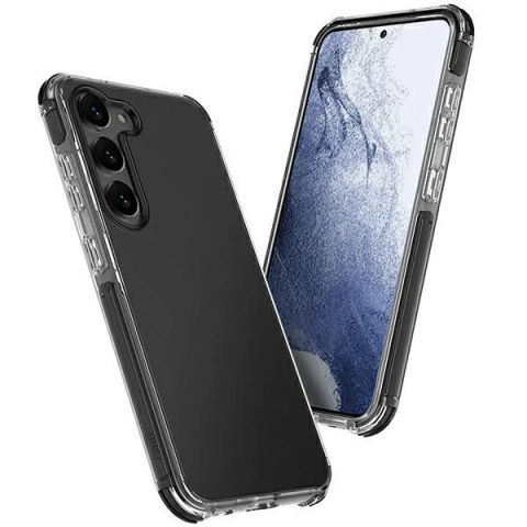 Puzdro na telefón UNIQ Combat pre Samsung Galaxy S23 Plus black/carbon black