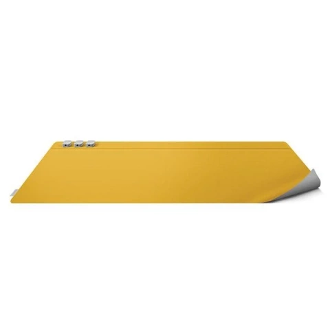 UNIQ Hagen Double-Sided Magnetic Desk Pad 67x35 cm Yellow-Grey