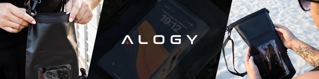 Pouch Vodotěsné pouzdro na telefon Velká taška Pouzdro Vodotěsné Alogy Vodotěsné černé