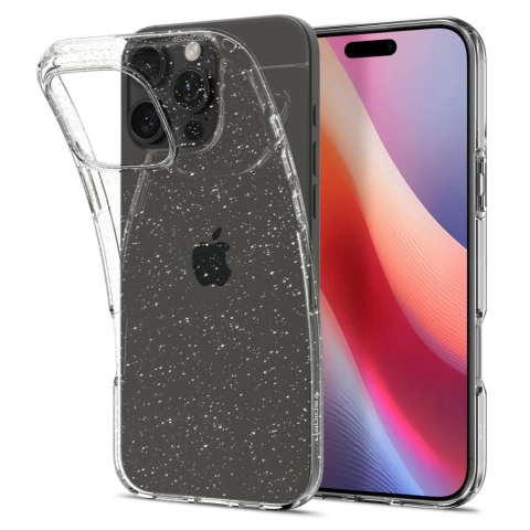 iPhone 16 Pro Case Spigen Liquid Crystal Phone Case Glitter Crystal