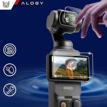 Загартоване скло для DJI Osmo Pocket 3 для екрану камери Alogy Screen Protector PRO