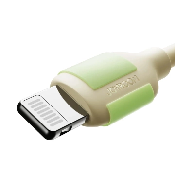 Kábel Joyroom S-A53 30W USB-C na Lightning 1,2 m, fluorescenčná béžová