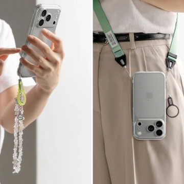 Etui Ochronne do iPhone 17 Pro Max Ringke Air Glitter Clear