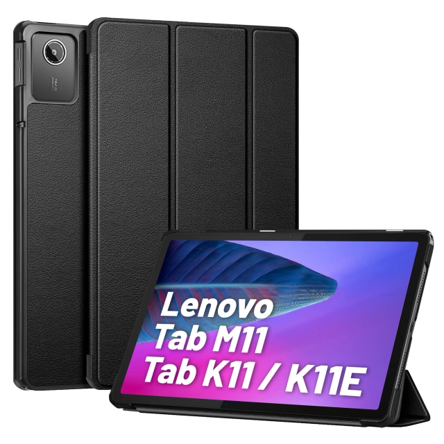 Pouzdro pro Lenovo Tab M11 10,95" TB330FU / TB330XU / TB331FC Book Case Cover with Flip Housing Case Cover Alogy Black