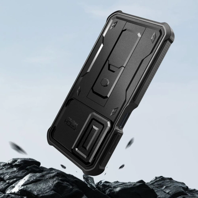 Etui do Samsung Galaxy A16 4G/5G Tech-Protect Kevlar Cam+ Czarny