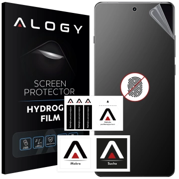 "MATTE" film for OnePlus 12 Hydrogel Alogy HydroSkin Matte Pro™ for the screen for the "FREE FINGERPRINT" case