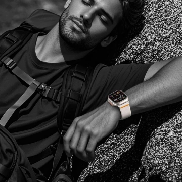 Pasek Tech-Protect Nylon Clasp Apple Watch 44–49 mm Szary