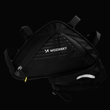 Wozinsky Fahrradtasche unter dem Rahmen 1,5l schwarz (WBB23BK)