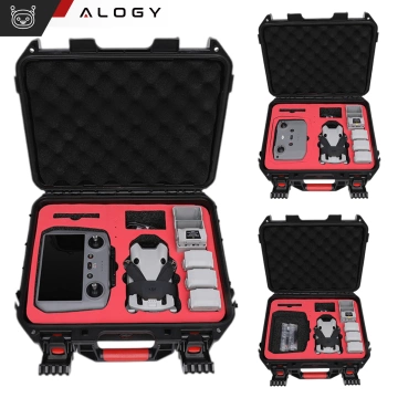 Tasche Tragetasche für DJI Mini 4 Pro, Mini 3 Pro, Mini 3 Cover Drone Case Alogy Controller Hard Case Schwarz