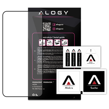 Загартоване скло для Alogy Full Glue case friendly для Samsung Galaxy S22 Black