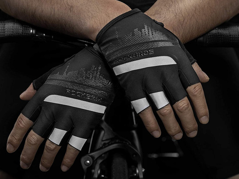 Sports cycling gloves cycling fingerless gloves L RockBros