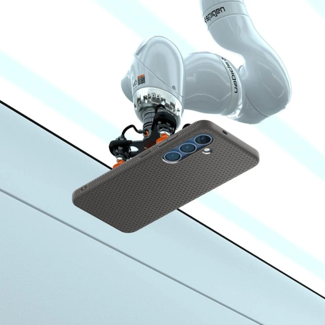 Чохол для Samsung Galaxy S25 Plus Marble Grey Spigen Liquid Air