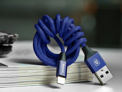 Baseus Oryginalny kábel Lightning iPhone Yiven 1,2m námornícka modrá