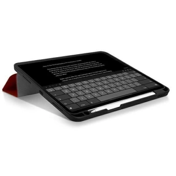 UNIQ pouzdro pro Transforma Rigor iPad Air 10,9 (2020) červená / korálově červená Atnimicrobial