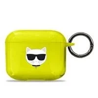 Karl Lagerfeld KLA3UCHFY kryt AirPods 3 žltý / žltý Choupette