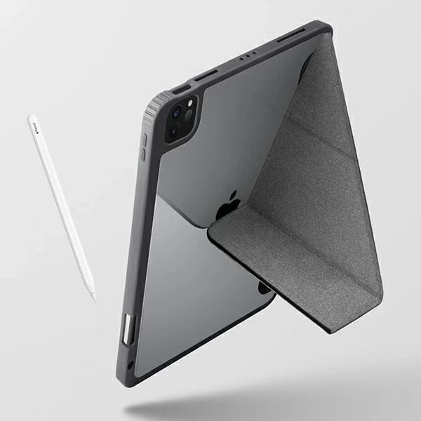 UNIQ etui Moven iPad Pro 11" (2021/2020) Antimicrobial szary/charcoal grey