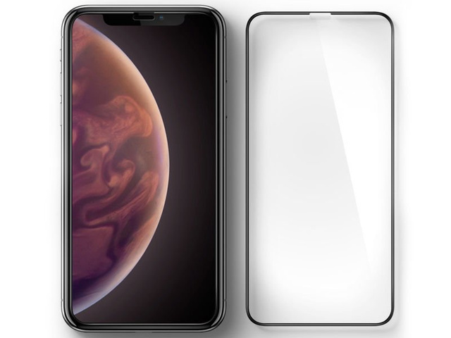 Spigen Glas.tR Slim FC sklo pro obal Apple iPhone X / Xs / 11 Pro černé